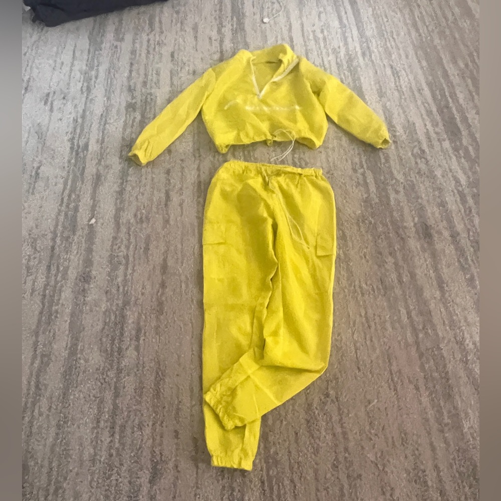 Yellow two piece set